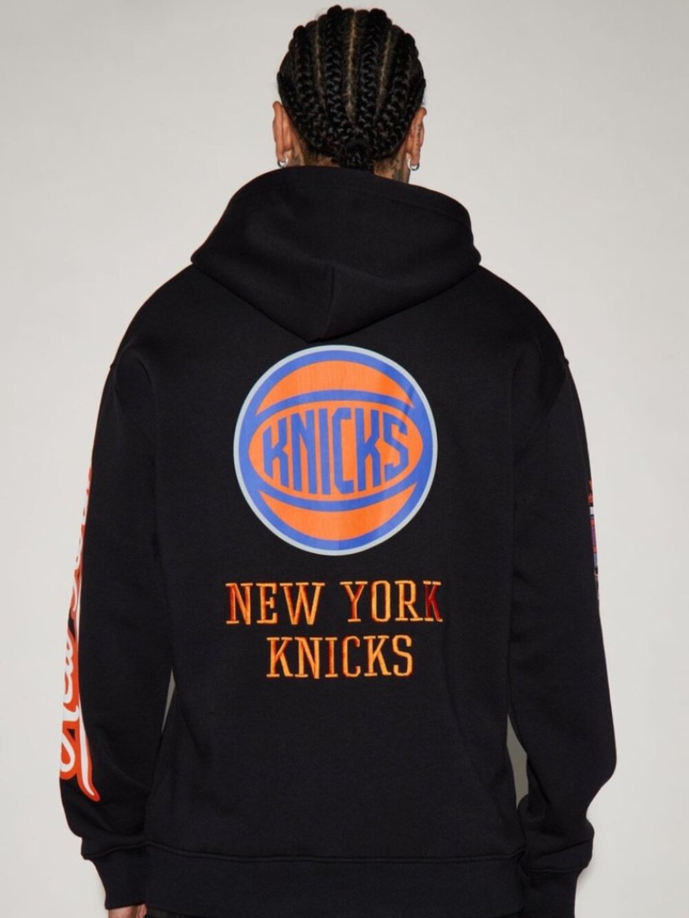 Ultra Game Men's New York Knicks Black Campus Pullover Hoodie Size Large - Picture 8 of 15